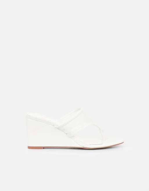 SIMMI Shoes Elsie mules in white mesh, 2 of 4