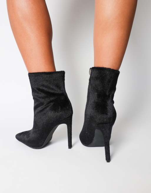 Smilice Women's Fashion Ankle Booties - Chunky Heel & Pull-On Style - View #7