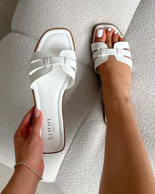  Jorja slip on flat sandals 