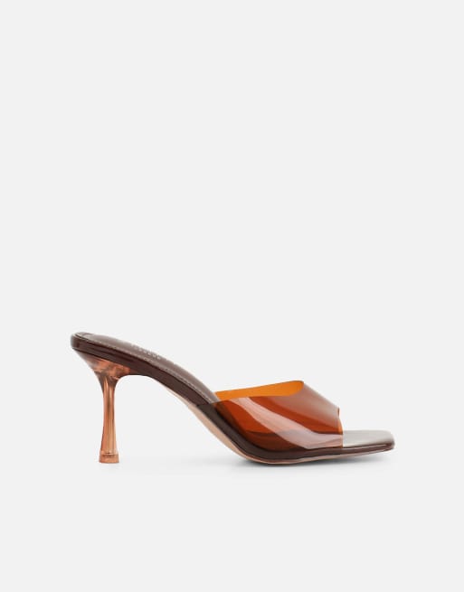 SIMMI Shoes Josephine heeled sandals in brown, 2 of 4