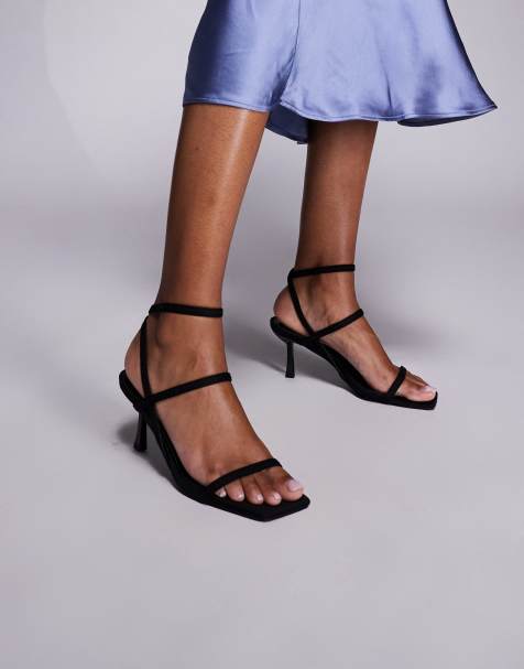 SIMMI Shoes Karson strappy heeled sandals in black - view 1