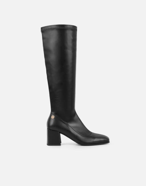 SIMMI Shoes Lizzie knee high boots in black, 2 of 4