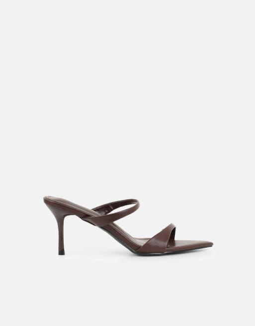 SIMMI Shoes Pearl mules in brown, 4 of 4
