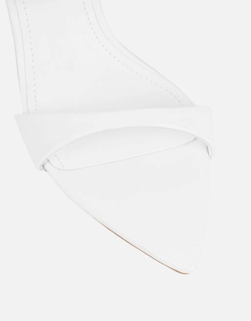 SIMMI Shoes Pearl mules in white, 3 of 4