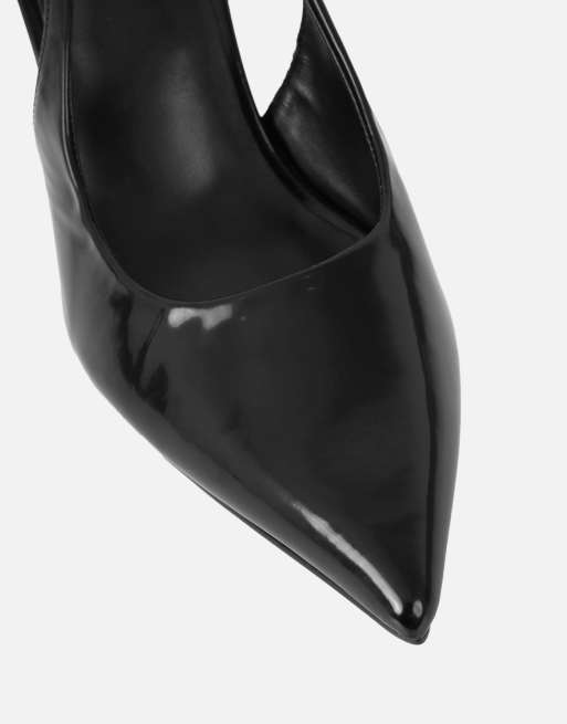 SIMMI Shoes Samaya slingback court shoes in black, 4 of 4