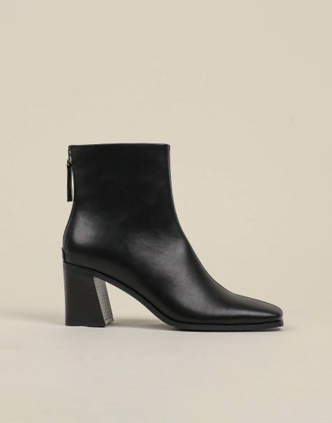 SIMMI Shoes Thistle heeled boots in black - view 1