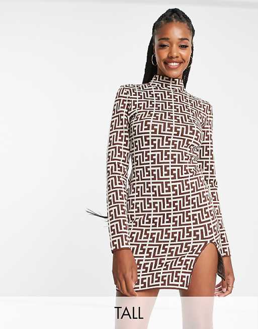 New Fashion Houndstooth Slim Bodycon New Fashion Houndstooth Slim Bodycon