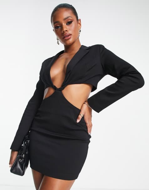 Asos black party outlet dresses