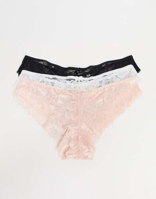 Lace Brazilian knickers