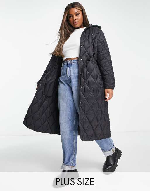 Plus Size Longline Coats