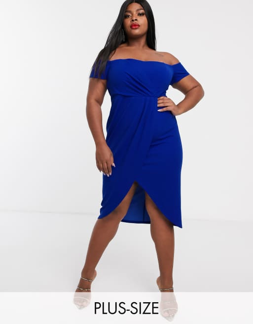 Simply be bardot outlet dress