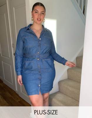 simply be denim dress