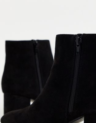 bottine petit talon carré