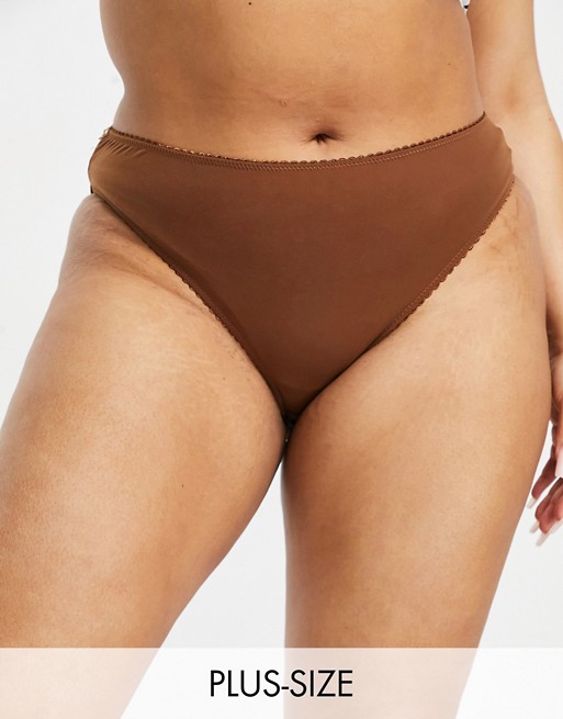Simply Be brief in rich copper