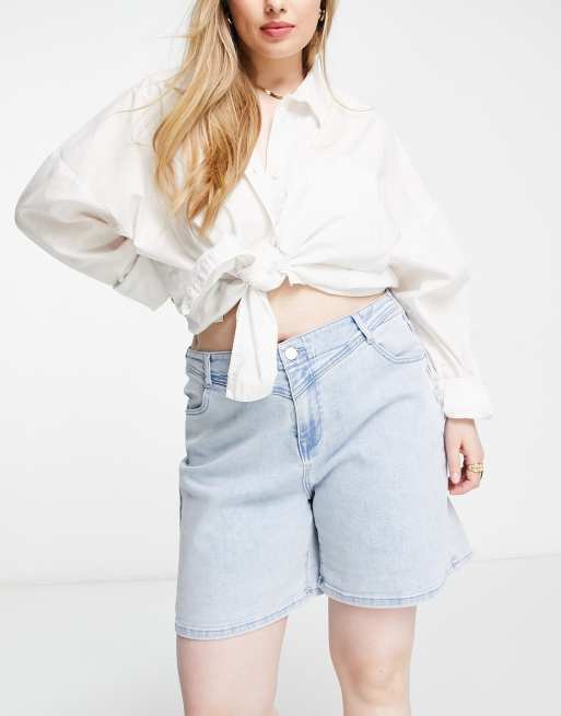 Simply be denim on sale shorts