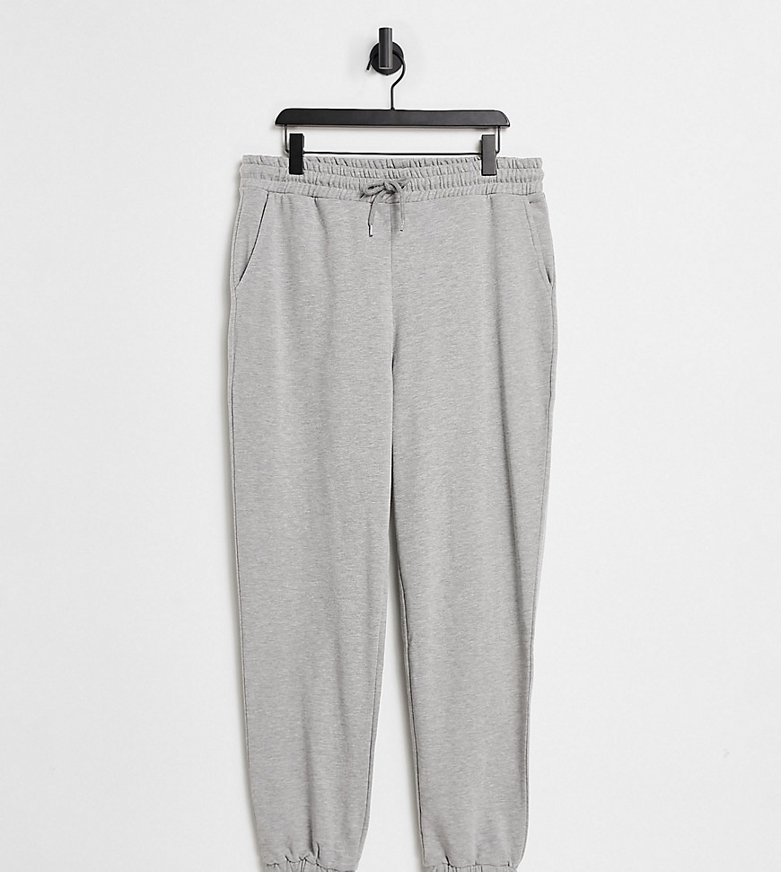 Simply Be coordinating sweatpants in gray-Grey