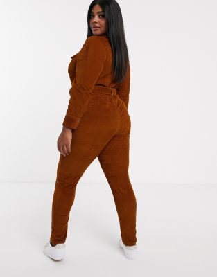 rust boiler suit