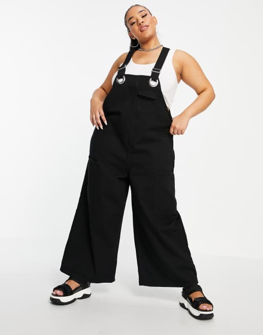 Simply be sales denim jumpsuit