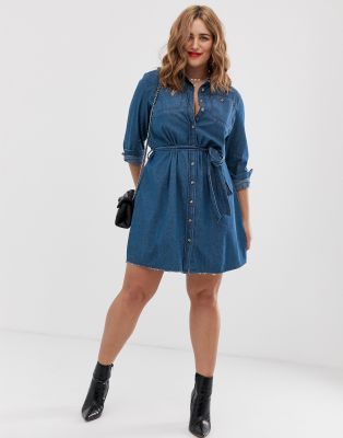 boohoo long sleeve skater dress