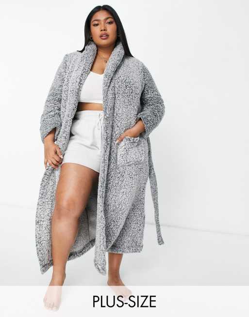 Plus size shop dressing gown