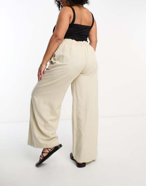 Simply be wide outlet leg trousers