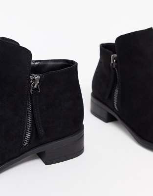 simply be black ankle boots