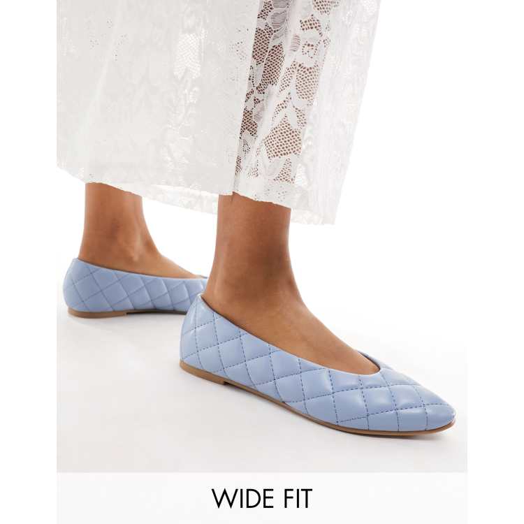 Blue best sale ballet slippers