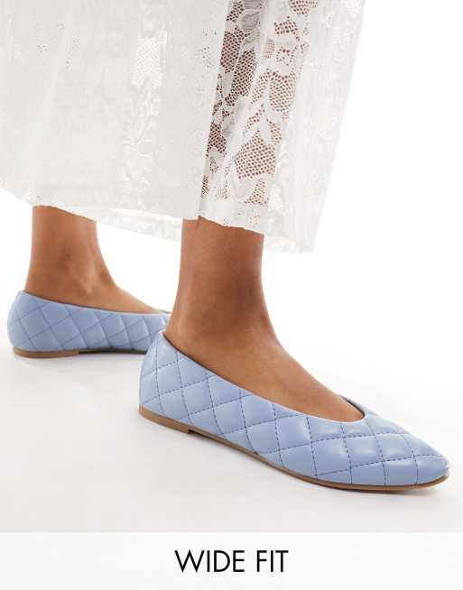 Womens extra wide ballet sales flats