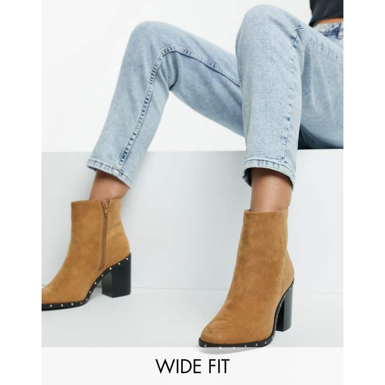 Simply be wide store fit ankle boots