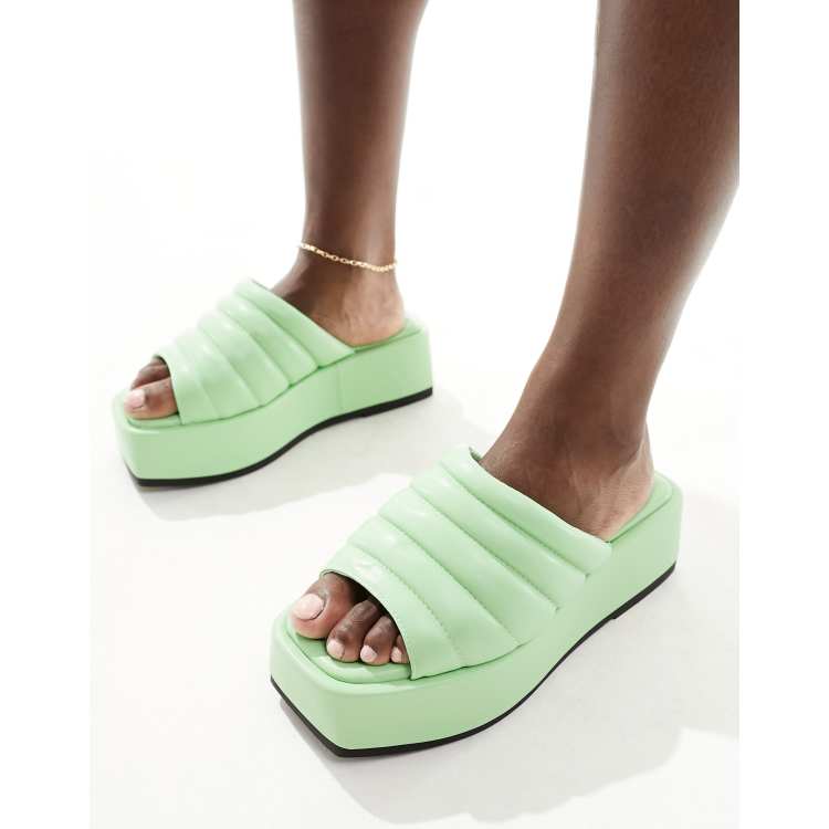 Extra wide slide discount sandals