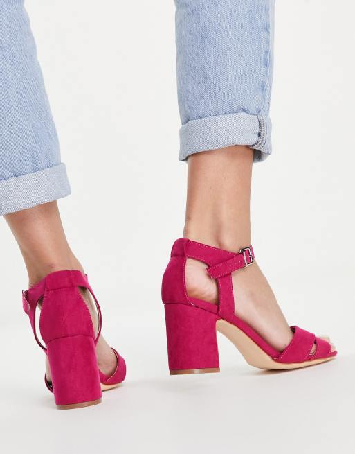 Pink wide fit sales wedges