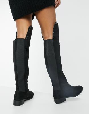 extra wide fit over the knee boots