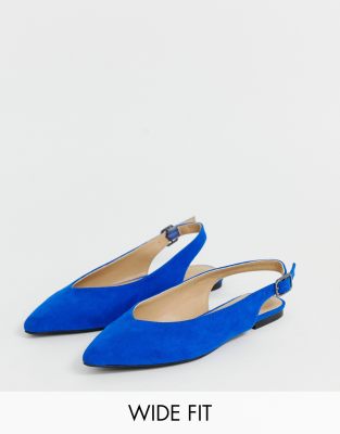 cobalt blue shoes wide fit