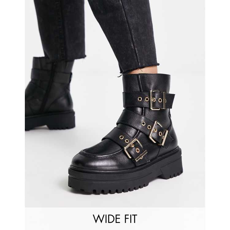 Extra wide sale ladies boots