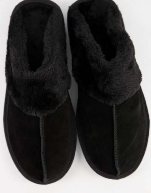 Extra wide hot sale mule slippers