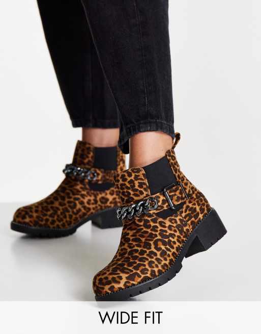 Asos animal store print boots