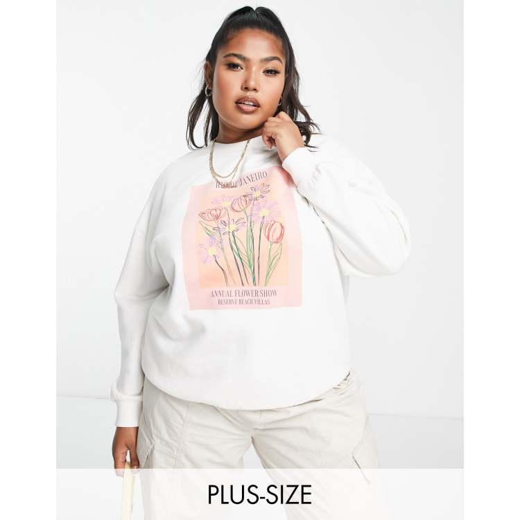 White slogan jumper new arrivals