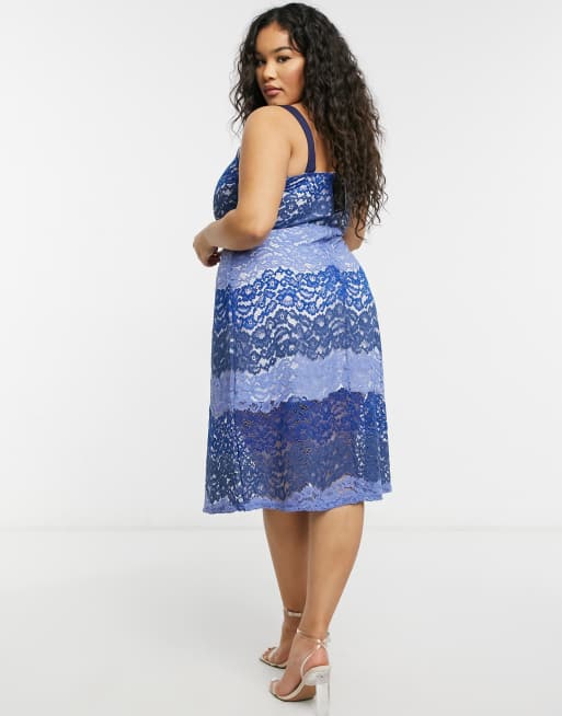 Simply be navy lace dress hotsell