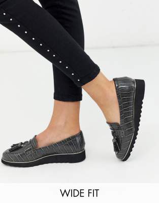 chaussure imitation croco homme