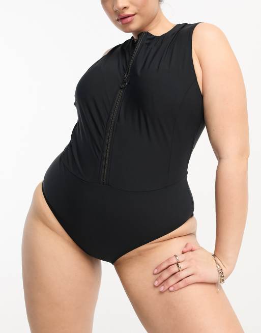 Simply be hot sale black swimsuit