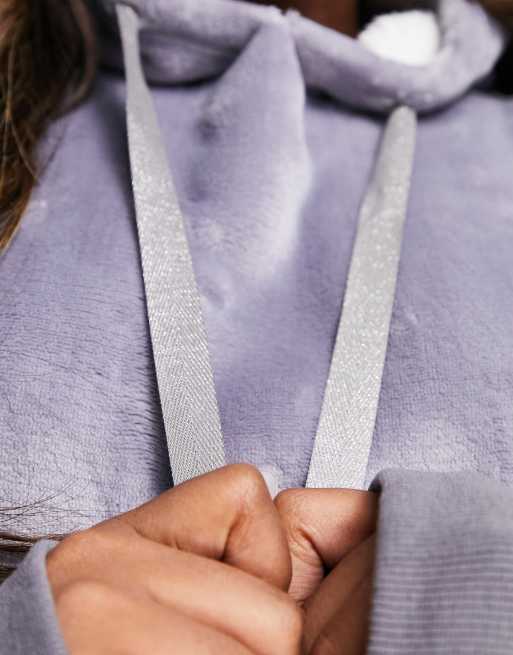 Simply Be - Oversized behaaglijke hoodie in grijs - Uniseks, 3 van 4