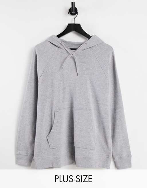 Simply Be oversized hoodie in grey | ASOS