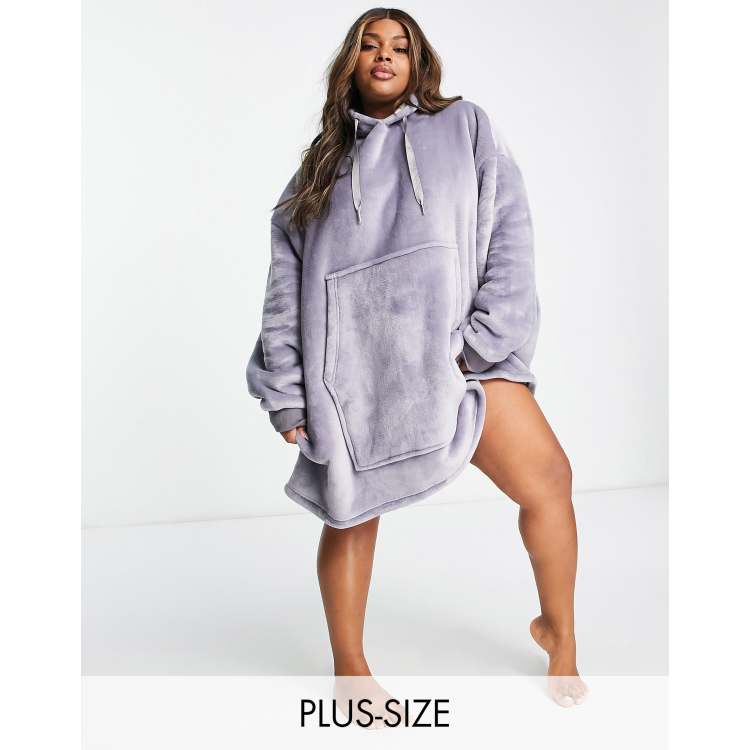 Oversized hoodie fluffy hot sale