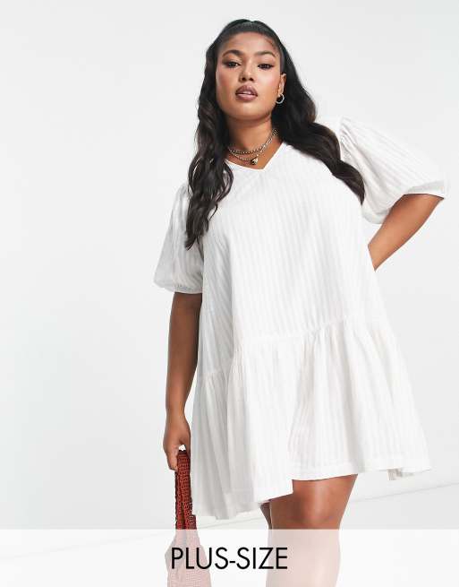 Simply white outlet dress