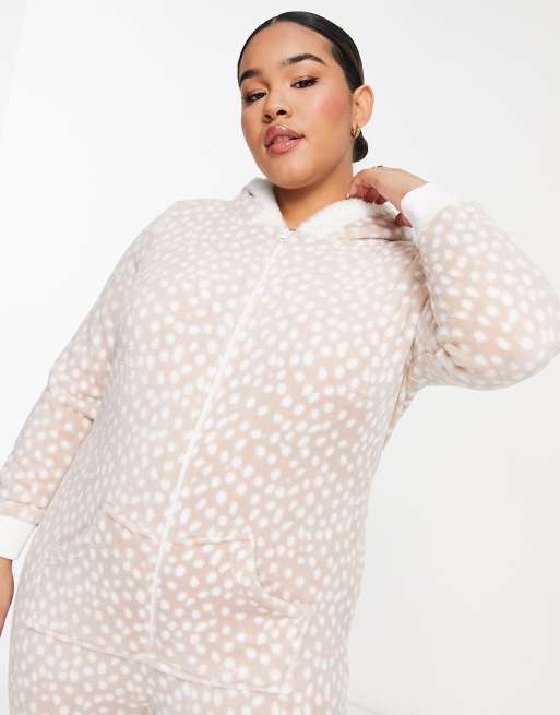 Plus size reindeer onesie hot sale