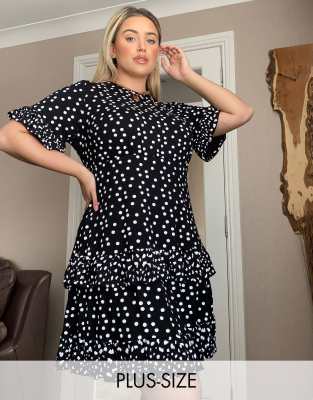 simply be polka dot dress