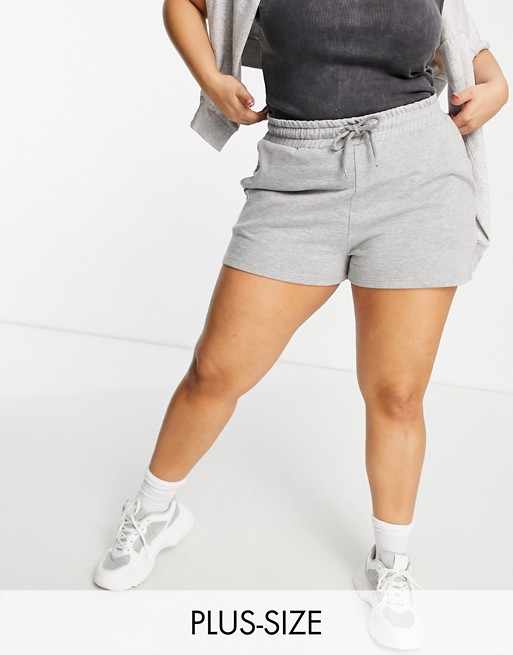 Simply Be shorts in grey