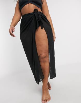 black skirt sarong