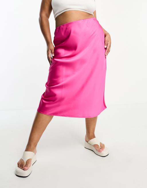 Midi rok roze new arrivals