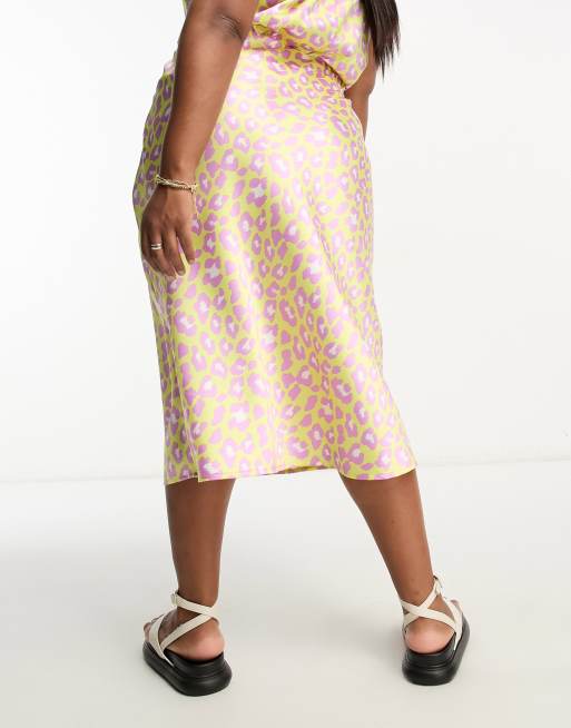 Simply be shop cow print skirt